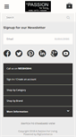 Mobile Screenshot of apassionforliving.com
